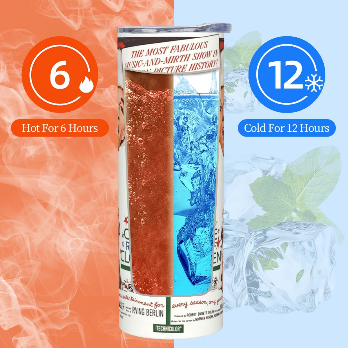 White Christmas - Bing Crosby, - Tumbler 20Oz White recensione e prezzo