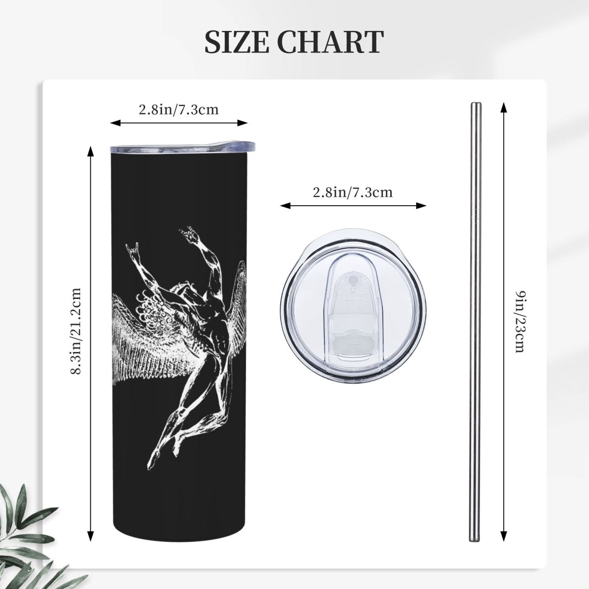 Icarus Throws The Horns - Whit - Tumbler 20Oz White recensione e prezzo